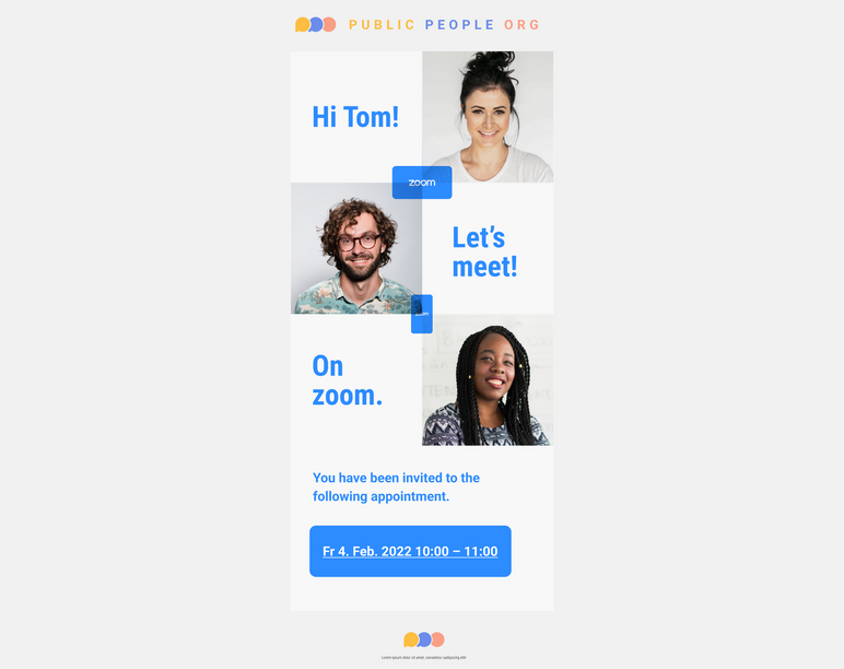 Planification de webinaires Zoom via JUNE et envoi automatique de rappels par e-mail grâce à l'automatisation du workflow