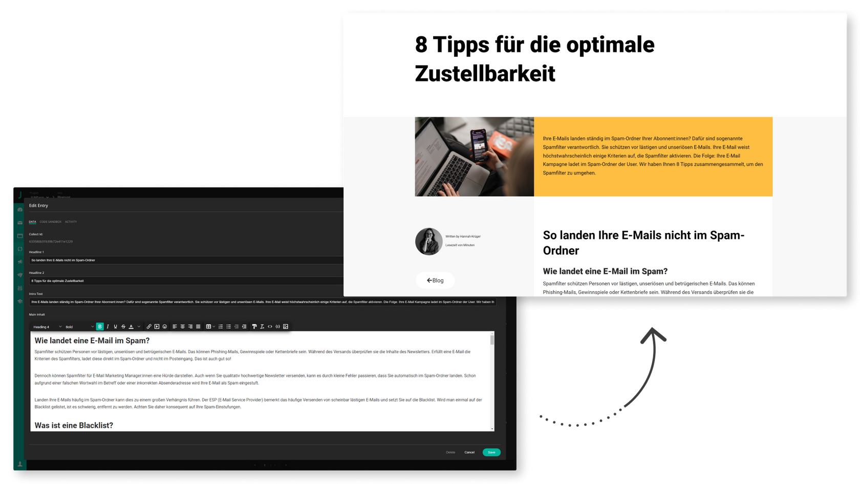 Intégrer des blogs et des flux sociaux sur le site web