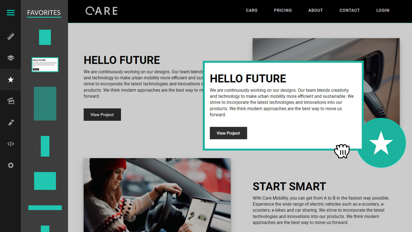 Créer un design responsive avec JUNE : Desktop, Notebook, Tablet, Phone