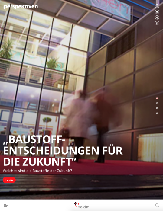 Holcim cliente de JUNE Online Marketing Cloud